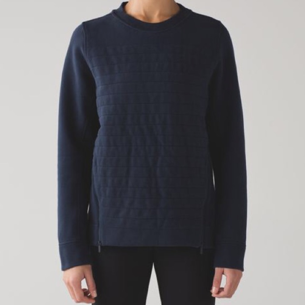 Lululemon Fleece Be True Hoodie. Inkwell.